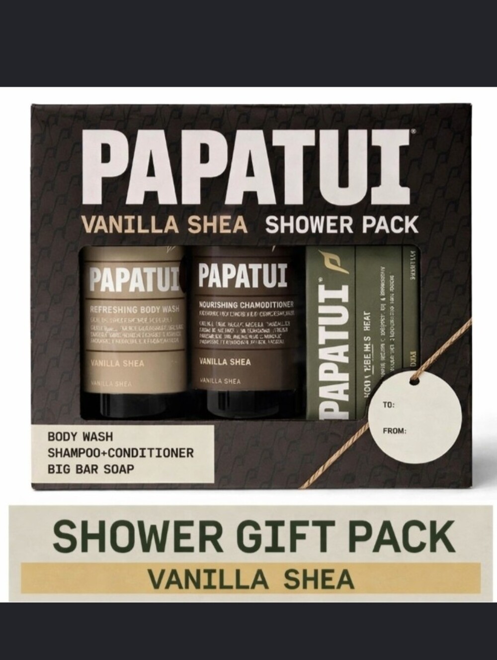 PAPATUI Vanilla Shea Shower Pack